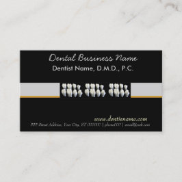 Dentale gebitsgeborene Oraal Ziekenwit Afsprakenkaartje