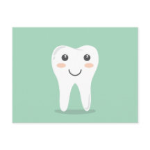 Dentale gezondheid - gelukkig, glimlachend tand