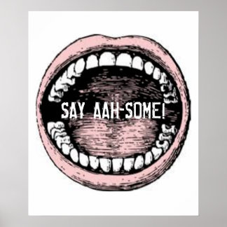 DENTALE HUMOR POSTER