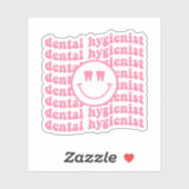 Dentale hygiënist Dentale hygiëne, oraal gebruik Sticker (Vel)