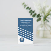 Dentale implantaten Moderne verticale Visitekaartj Visitekaartje (Staand voorkant)