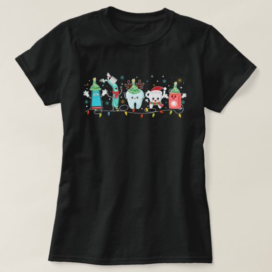 dentale kerst t-shirt (Design voorkant)
