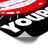 Dentale orthodontische dentist Brace uzelf Poster (Hoek)