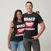 Dentale orthodontische dentist Brace uzelf T-shirt (Unisex)