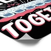 Dentale orthodontische tandarts brengt Tanden same Poster (Hoek)