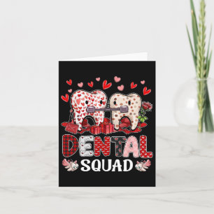 Dentale Squad Valentijnsdag Tandarts Tandheelkundi Kaart