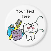 Dentale studie op 6 maart magneet (Voorkant)