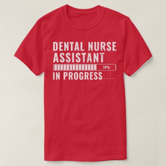 Dentalverpleger in het toekomstige opleidingsprogr t-shirt (Design voorkant)