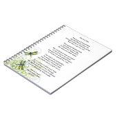 Dented Halo Poem Brain Surgery Notebook Notitieboek (Linkerzijde)