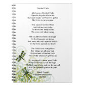 Dented Halo Poem Brain Surgery Notebook Notitieboek (Voorkant)