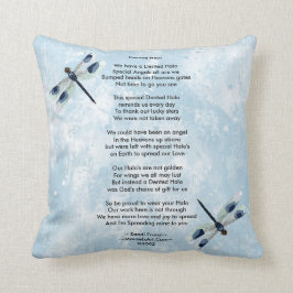 Dented Halo Poem Pillow Kussen