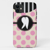 Dententaal ontwerp Case-Mate iPhone case (Achterkant)