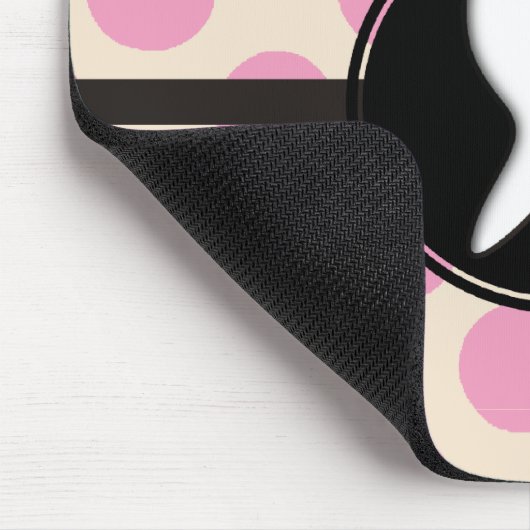 Dententaal ontwerp muismat (Hoek)