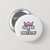 Dentidekoningin Ronde Button 5,7 Cm (Voorkant /achterkant)