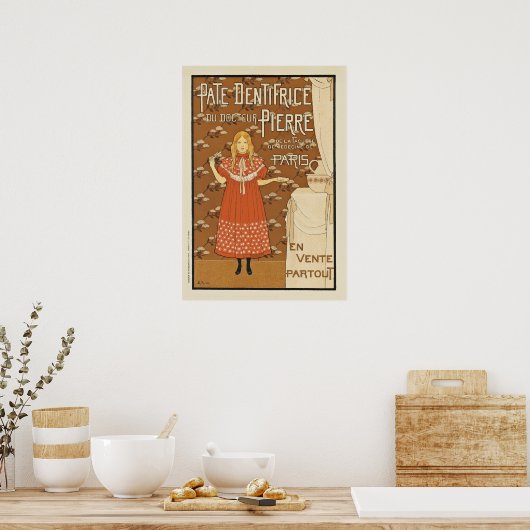 Dentifrice-poster Poster (Keuken)