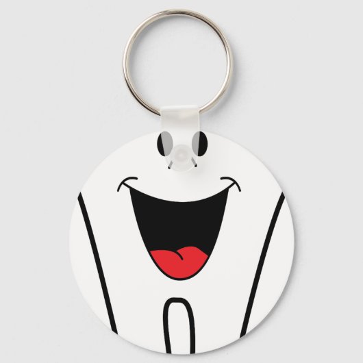 Dentist Afbeelding Sleutelhanger (Voorkant)