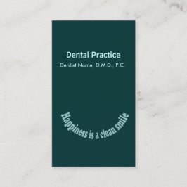 Dentist Afsprakenkaartje