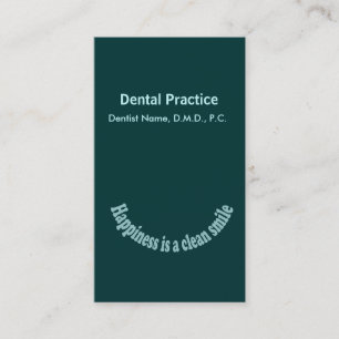 Dentist Afsprakenkaartje