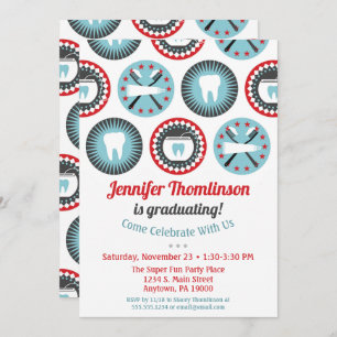 Dentist Afstuderen Uitnodiging tandheelkundige ver