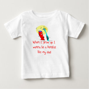 Dentist als mijn vader Baby T-Shirt