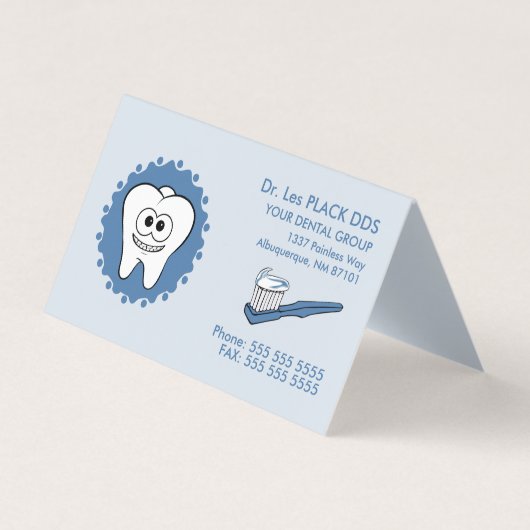 Dentist Appointment Visitekaartjes (Voorkant)