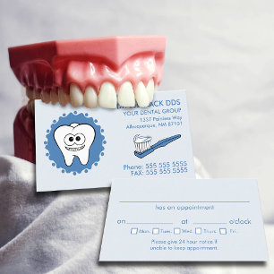 Dentist Appointment Visitekaartjes