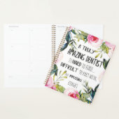 Dentist appreciation Doctor Bedankt Cadeaud Quote Planner (Display)