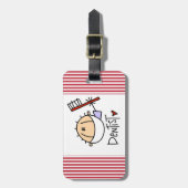 Dentist Bagagelabel (Voorkant verticaal)