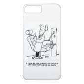 Dentist Behandeling van een Cartoon Case-Mate iPhone Case (Achterkant)