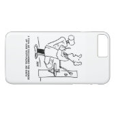 Dentist Behandeling van een Cartoon Case-Mate iPhone Case (Achterkant (Horizontaal))