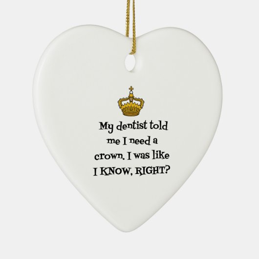 DENTIST BEHOEFTE KROEIEN KERAMISCH ORNAMENT (Rechts)