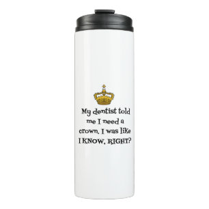 DENTIST BEHOEFTE KROEIEN THERMOSBEKER