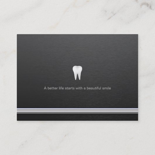 Dentist | Beroepsbeoefenaars Visitekaartje (Achterkant)