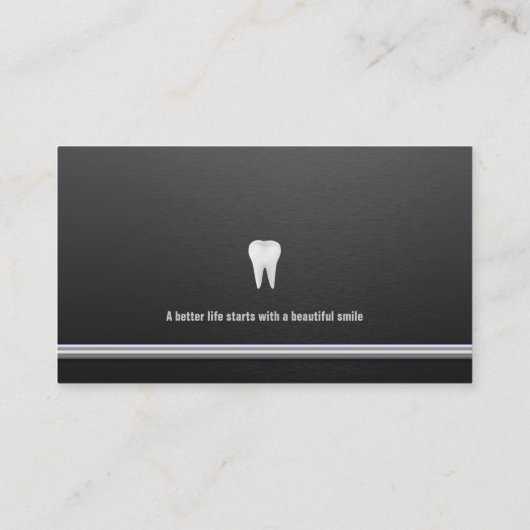 Dentist | Beroepsbeoefenaars Visitekaartje (Achterkant)