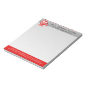 Dentist Big Mouth Small Dental Notitieblokken (Linkerzijde)