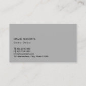 Dentist Big Smile Professional Dental Care Visitekaartje (Achterkant)