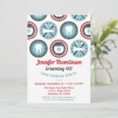 Dentist Birthday Invitation Dental Hygienist Party Kaart (Staand voorkant)