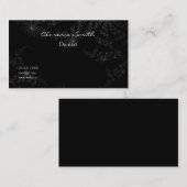 Dentist Black Sterrennacht Visitekaartje (Voorkant / Achterkant)