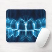 Dentist Blue Glowing Teeth Smile Mousepad Muismat (Met muis)
