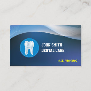 Dentist Blue Waves Dental Care Visitekaartje