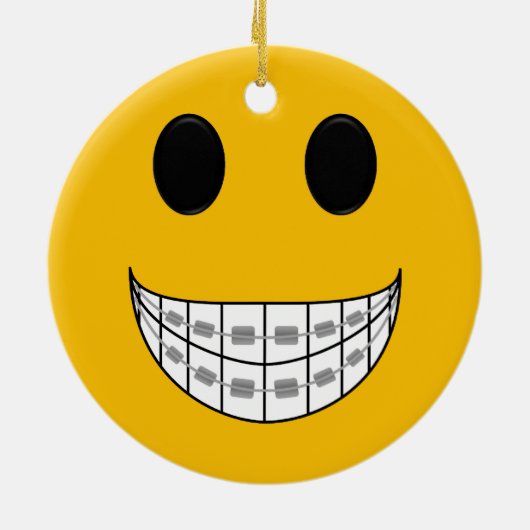 Dentist Braces Ornament (Achterkant)