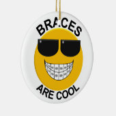 Dentist Braces zijn Cool Ornament (Rechts)