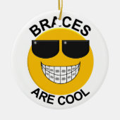 Dentist Braces zijn Cool Ornament (Voorkant)