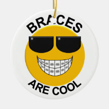 Dentist Braces zijn Cool Ornament