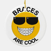 Dentist Braces zijn Cool Ornament (Achterkant)