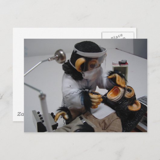 Dentist Briefkaart (Voorkant / Achterkant)