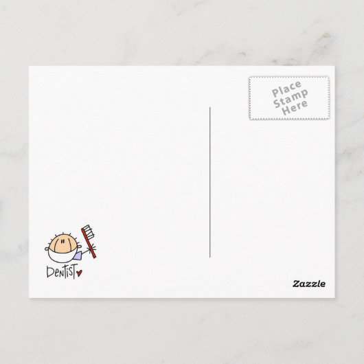 Dentist Briefkaart (Achterkant)