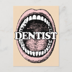 Dentist briefkaart