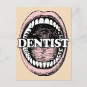 Dentist briefkaart (Voorkant)