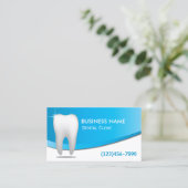Dentist Bright Tooth Moderne tandheelkundige zorg Visitekaartje (Staand voorkant)